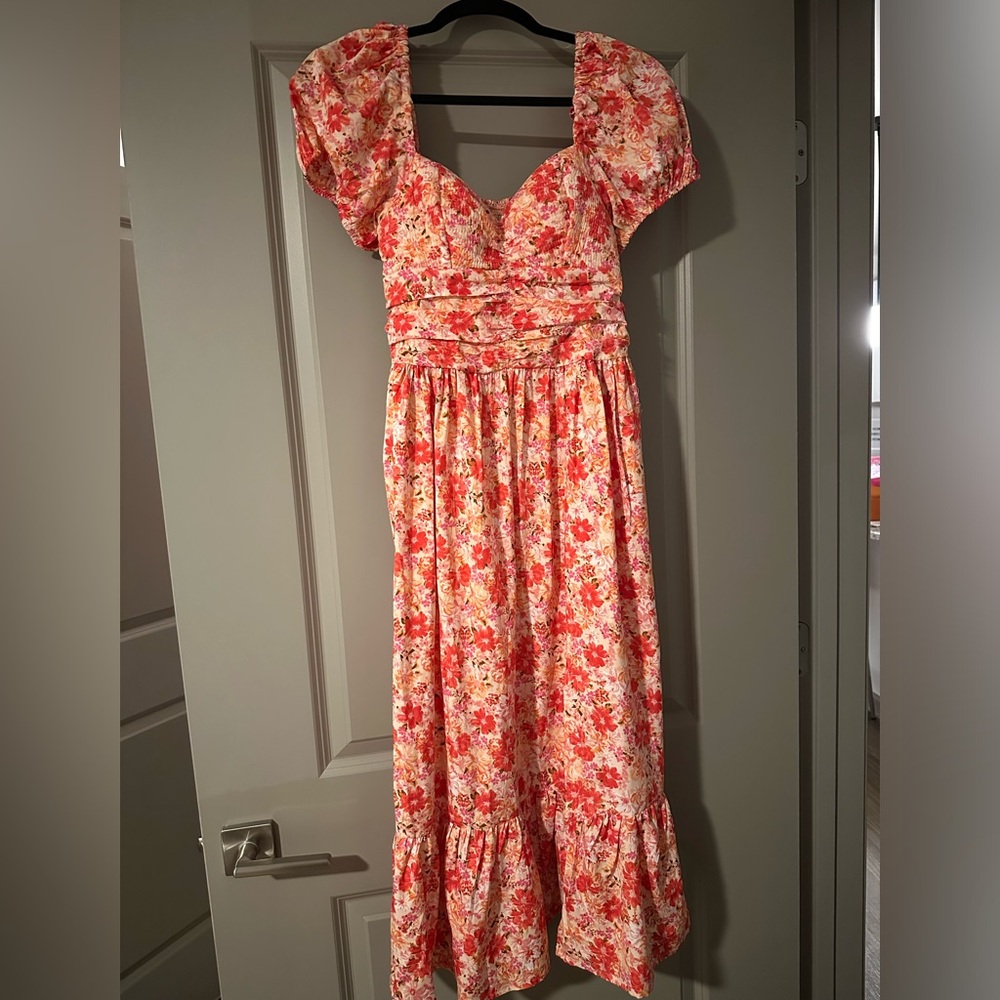 Floral maxi dress